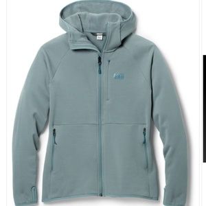 REI Hyperaxis Fleece Jacket 2.0 Womens Small Granite Peak Blue